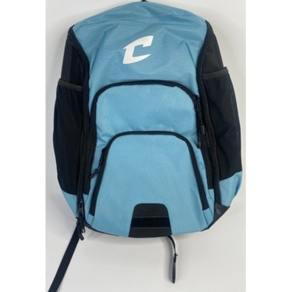 Champro Sports Backpack Unisex Large Light Blue New Padded Straps Mesh Pockets